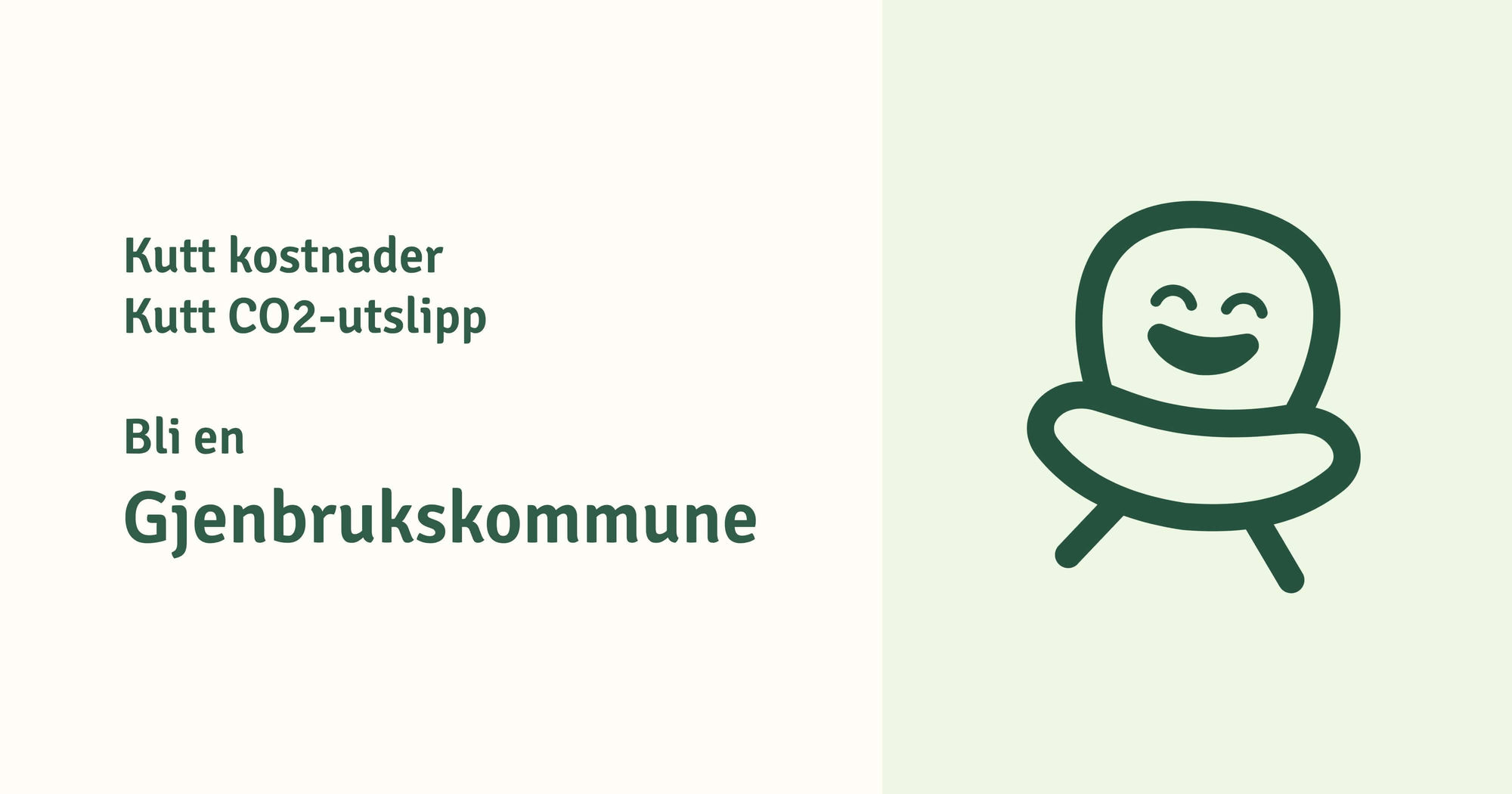 Kutt kostnader og kutt CO2-utslipp. Banner. Illustrasjon.