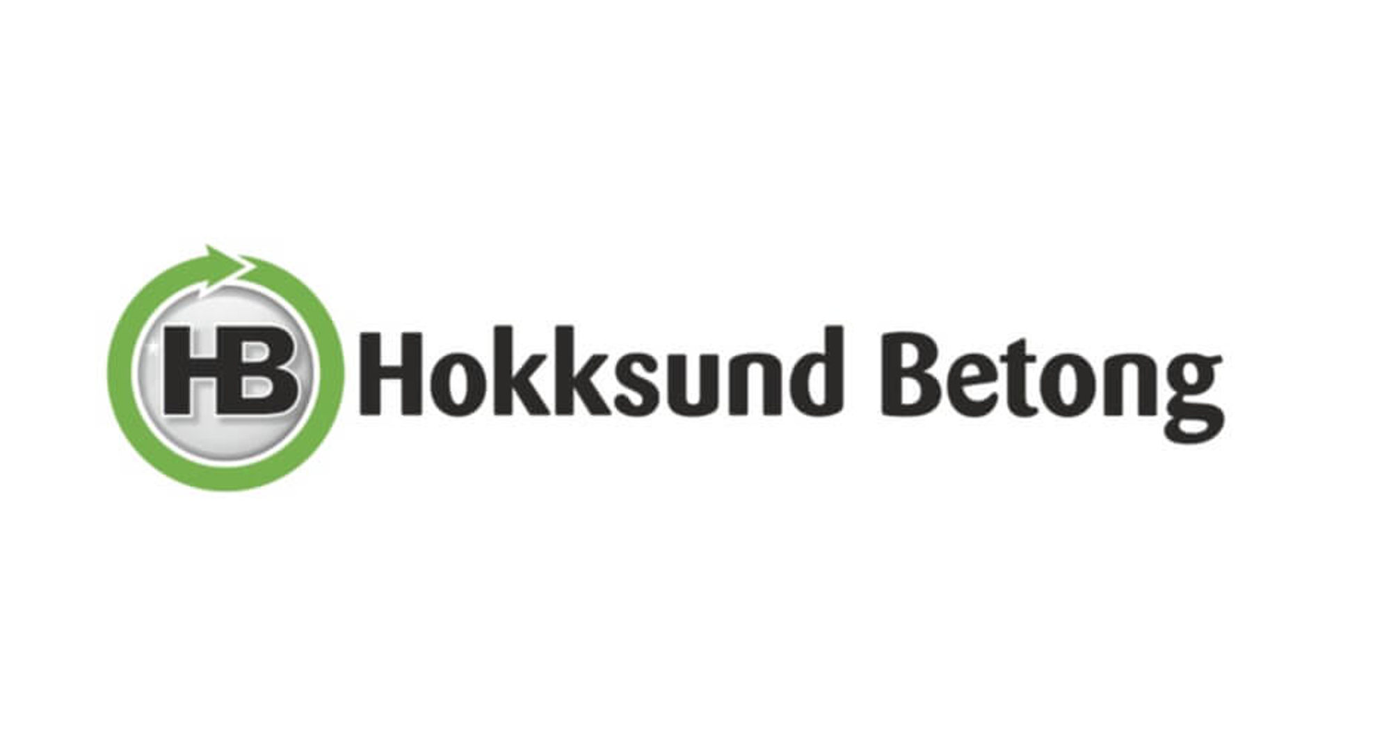 Logo for Hokksund Betong. Illustrasjon.