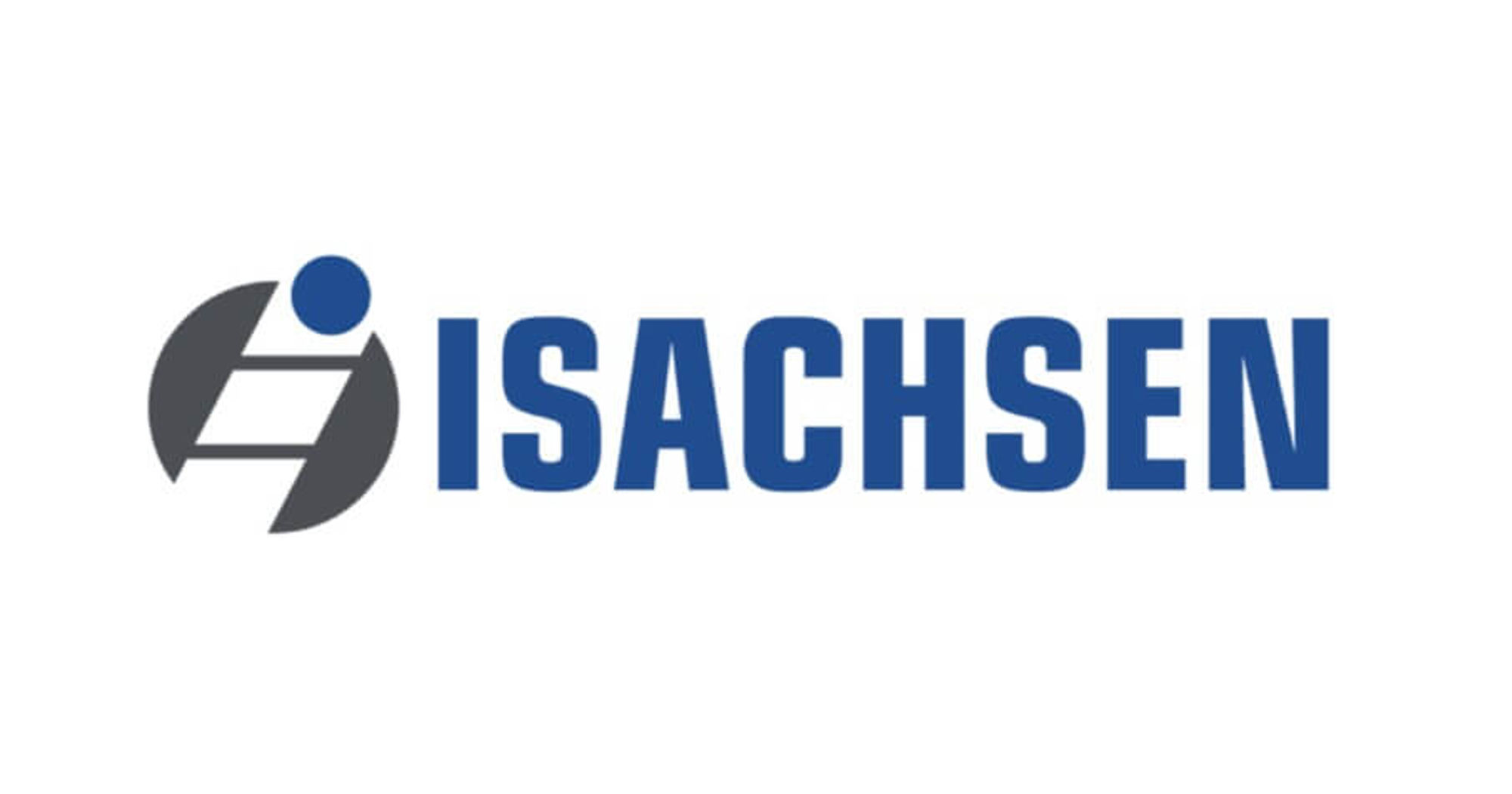 Logo for Isachsen. Illustrasjon.