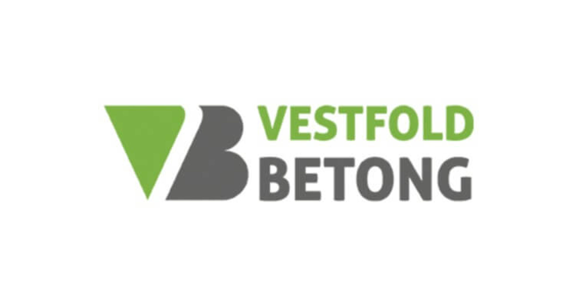 Logo for Vestfold Betong. Illustrasjon.