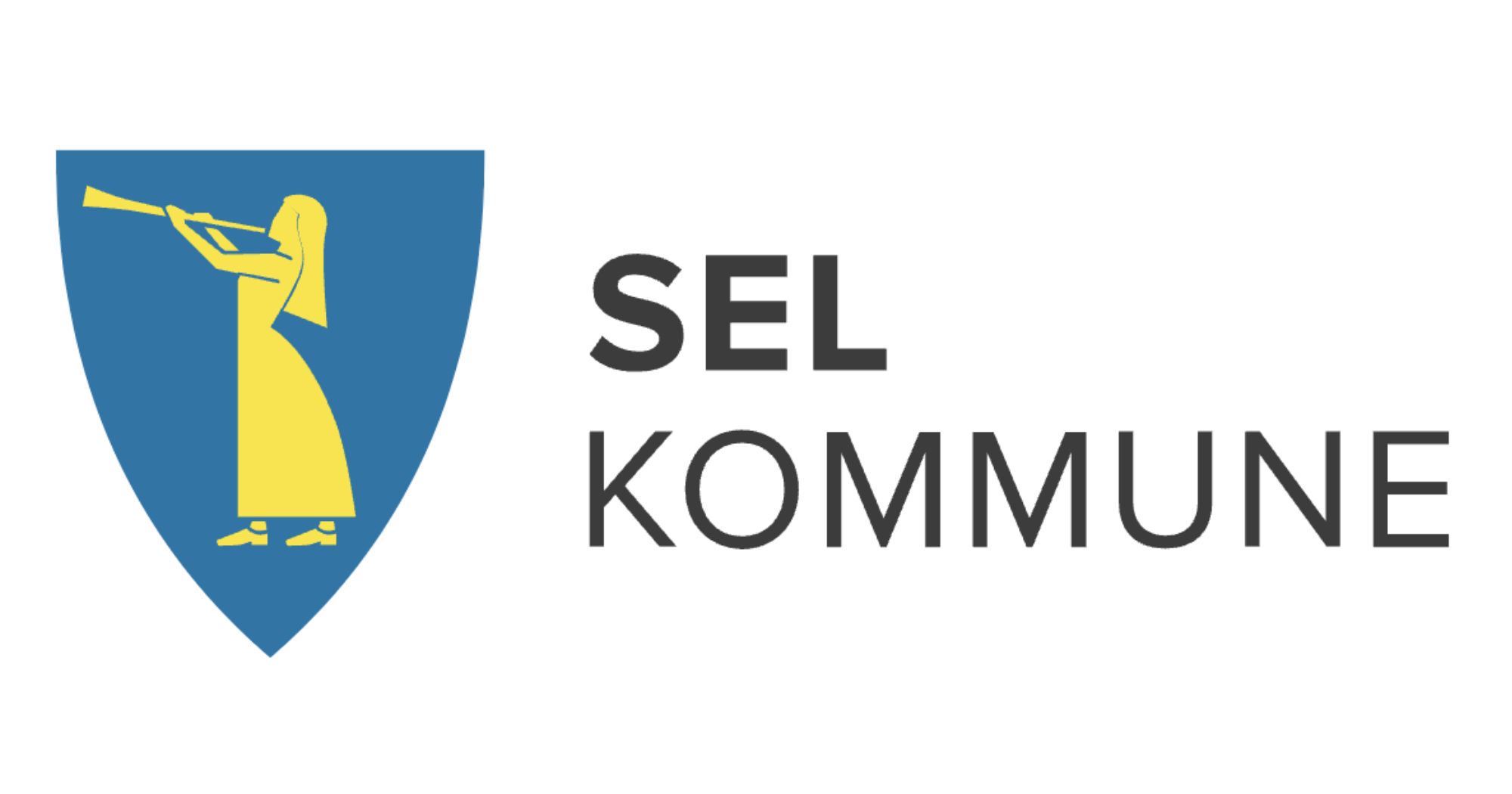 Logo for Sel kommune. Illustrasjon.